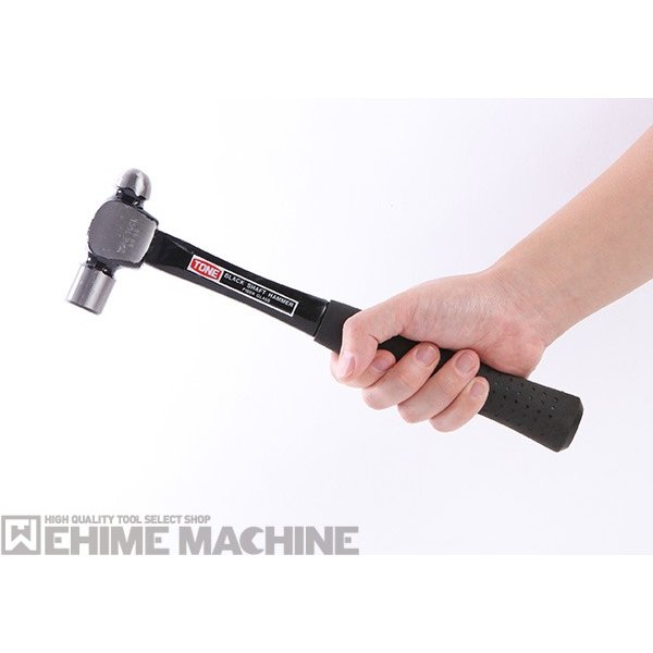 エヒメマシン 楽天市場店のTONE ブラックシャフトハンマー 0.5ポンド (BH-05)(4953488012552) トネ｜アングル2