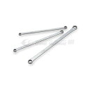 TONE 両口超ロングめがねレンチ(ストレート) 対辺寸法22×24mm メッキ処理 (M05-2224)(4953488044539) トネ