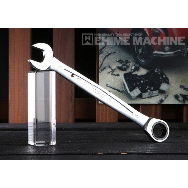TONE ラチェットめがねレンチ 18mm (RM-18)(4953488203240) トネ【ネコポス対応】