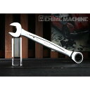 TONE オフセット式ラチェットドライバー ラチェットめがねレンチ 対辺寸法24mm 全長321mm (RM-24)(4953488212167) トネ