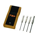 TOP コンクリートドリル4本セット ECD-3043DKS トップ工業
