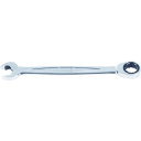 TONE コンビネーションラチェットレンチ クイックラチェットめがねレンチ 対辺寸法22mm 全長247mm (RMQ-22)(4953488430417) ト...