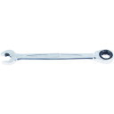TONE コンビネーションラチェットレンチ クイックラチェットめがねレンチ 対辺寸法24mm 全長247mm (RMQ-24)(4953488430424) ト...