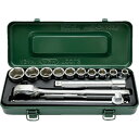 ASH 6角ソケットレンチセット12.7□×13PCS VJS4101(4)