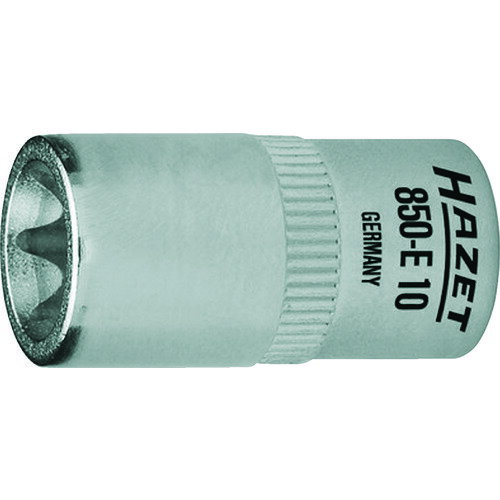 HAZET E型トルクスソケット 差込角6.35mm 呼ビNo.E10 850-E10 【ネコポス対応】