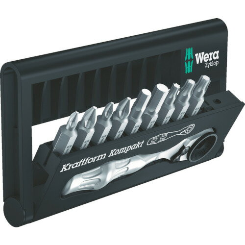 日本正規品 ヴェラ ビットセット(ラチェット H付) (073645)(4013288168115) ベラ Wera