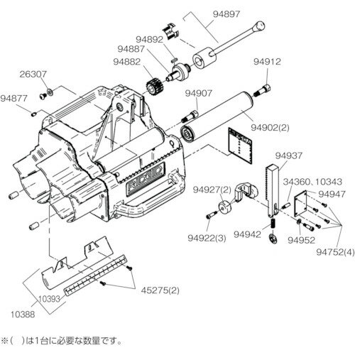 RIDGID å 塼 5/16-181/2 F/122J 94877 ڥͥݥб