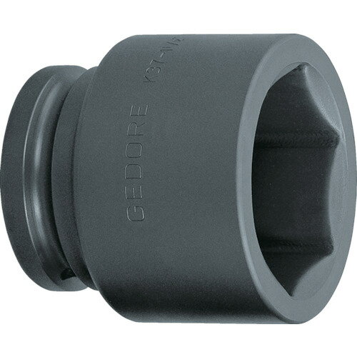 【12/1限定！ポイント3倍＋最大400円OFF】GEDORE インパクト用ソケット(6角) 1・1/2 K37 85mm 6329020