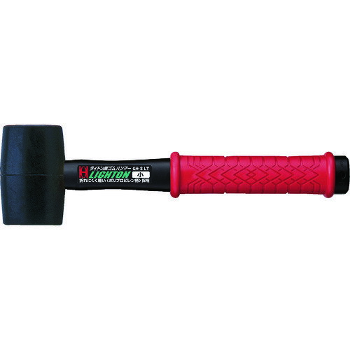 OH ライトン黒ゴムハンマー #1/2 S GH-S LT