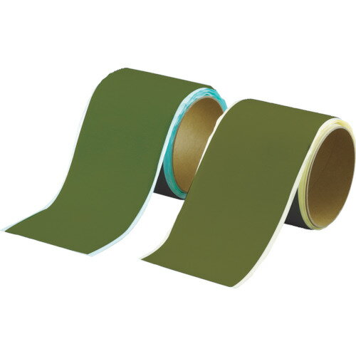 TRUSCO マジックテープ[[R下]]セット裏面粘着幅50mm長サ1mOD(1巻=1セット) TDPMTSOD トラスコ