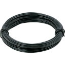 TRUSCO カラー針金 小巻タイプ・18番手 黒 線径1.2mm TCWS12BK トラスコ中山