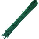 TRUSCO 錆ビニ強イU字被覆結束線 緑色 350mm 約150g TUAW350GN トラスコ中山