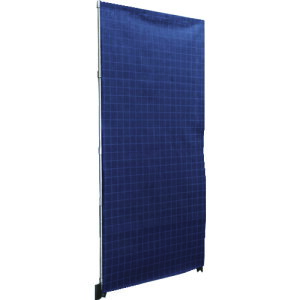 TRUSCO マグネット式目隠シカーテン 900X1800mm ネイビー BC9018ANV トラスコ中山