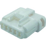 Rakuten - TRUSCO 防水コネクタ プラグハウジング (10個入)芯数5 被覆外径φ1.3~1.7 白 PCB01A505N002 トラスコ