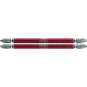 ベッセル 剛彩ビット 2本組 (両頭) +2×130mm GS142130 【ネコポス対応】