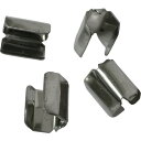 ユタカメイク 金具 端末爪 4mm×8mm 4個入リ KM-12【ネコポス対応】