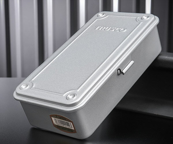 TRUSCO トランク型工具箱 203X109X56 シルバー T190SV トラスコ中山