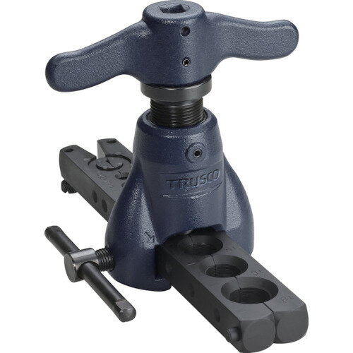 TRUSCO 手動・電動ドリル兼用フレアリングツール(ミリ)新冷媒対応 TFT400M