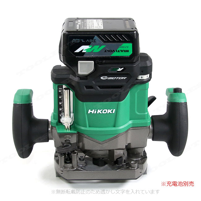 HIKOKI（ハイコーキ）36V　コードレスルータ 　M3612DA(NN)　本体のみ（充電池・充電器・ケース別売）【※沖縄県への注文受付・配送不可】