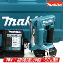 マキタ 18V 充電式タッカ(CT線)ST312DRG 6.0Ah Li-ion電池(BL1860B)1個 充電器(DC18RF) ケース【※沖縄県への注文受付...
