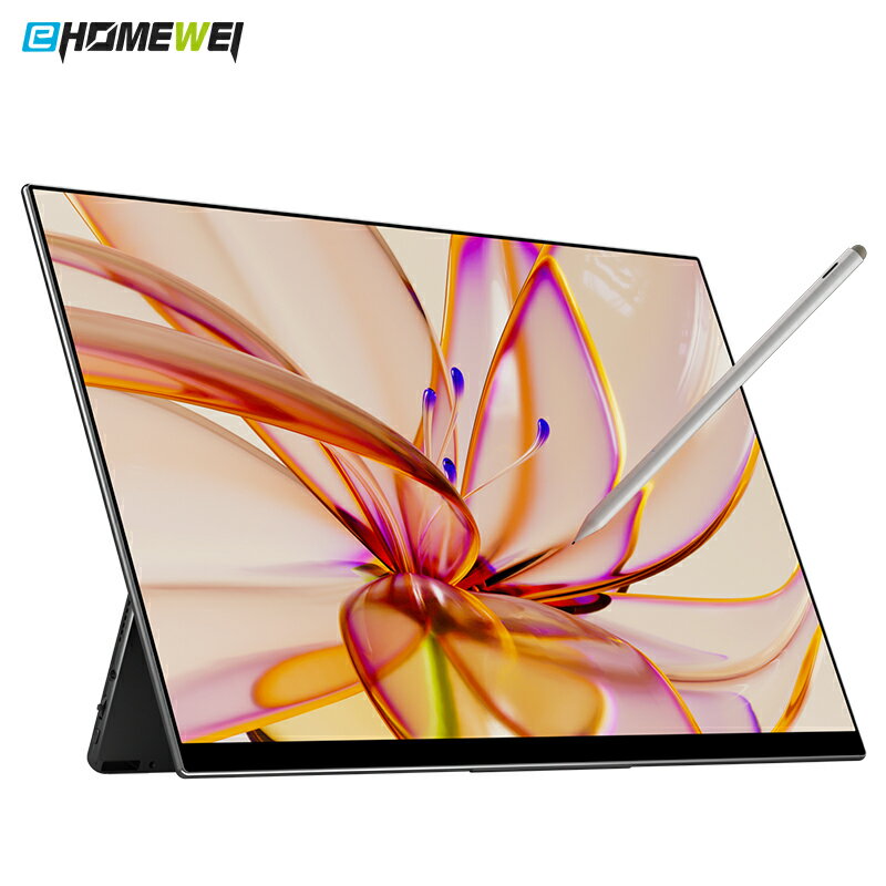 【P5倍+15％OFF】モバイルモニター EHOMEWEI 2.5K 17インチ WQXGA 2560x1600 QLED 量子ドット 100% DCI-P3 薄型 4mm ゲーミング モニター スピーカー内蔵 ブルーライトカット ケース付 「メーカー保証3年間」 RQ-170PW（旧型番E170DSR）