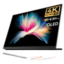 楽天EHOMEWEI【7000円OFFクーポン】EHOMEWEI モバイルモニター OLED 4K 有機EL 13.3インチ 【Windows/MacOS対応】 タッチペン対応 光沢 100％ DCI-P3 超薄型 4mm 軽量 600g スタンド 保護フィルム/ケース付 「メーカー保証3年間」LO-133PU（旧型番O133DSL）