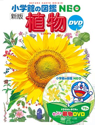 【送料込み】 小学館の図鑑NEO (新版) 植物 DVDつき 門田裕一 小学館 図鑑 4歳 5歳 6歳 幼児 小学生 人気 学習 女の子 男の子 誕生日 手土産 プレゼント ギフト 御祝 無料ラッピング ベストセラー ロングセラー