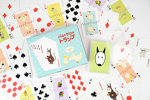 バムとケロのトランプ（おまけ「ミニトランプ」付） 絵本 グッズ バムとケロのさむいあさ バムケロ 島田ゆか カードゲーム 2