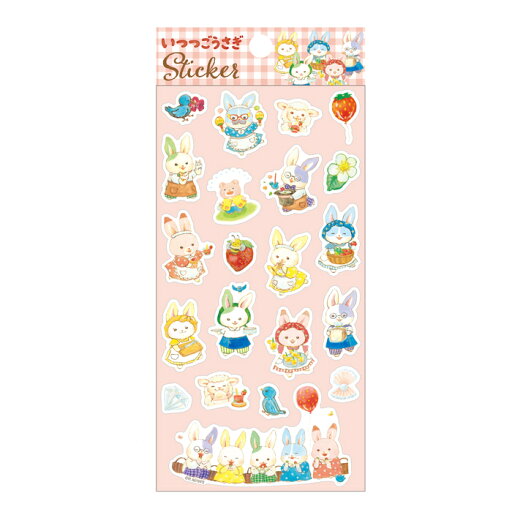 いつつごうさぎ ステッカー(和紙) うさぎ かわいい いつつご シール ステッカー ステーショナリー グッズ いつつごうさぎ ステッカー(和紙) うさぎ かわいい いつつご シール ステッカー ステーショナリー グッズ