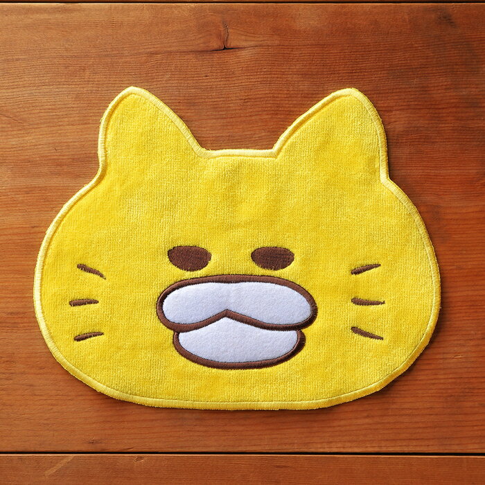 ノラネコぐんだんハンドタオル かお ハンカチ タオル プチギフト お礼 グッズのサムネイル