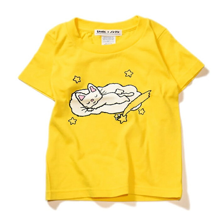 （90）ノンタン おはようほしぞらTシャツ デイジー ノンタン 猫 かわいい Tシャツ ティーシャツ キッズ グッズ