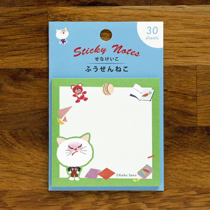 せなけいこ 付箋 ふうせんねこ プチプラ まとめ買い 文具 ステーショナリー プチギフト 文房具 グッズ