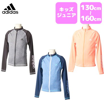 adidas (アディダス) ラッシュガード キッズ ジュニア 男の子 女の子 小学生 水着 プール 海 水泳 競泳 紫外線対策 eng32