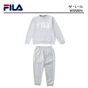 フィラ 【ポイント2倍】フィラ 上下 レディース セット セットアップ【 FILA フィラ ストレッチ 長袖 長ズボン 上下セット 】ロングパンツ ジャージ スポーツウェア スポーツ トレーニング ウェア ブランド ジム クラブ 体育 テニス