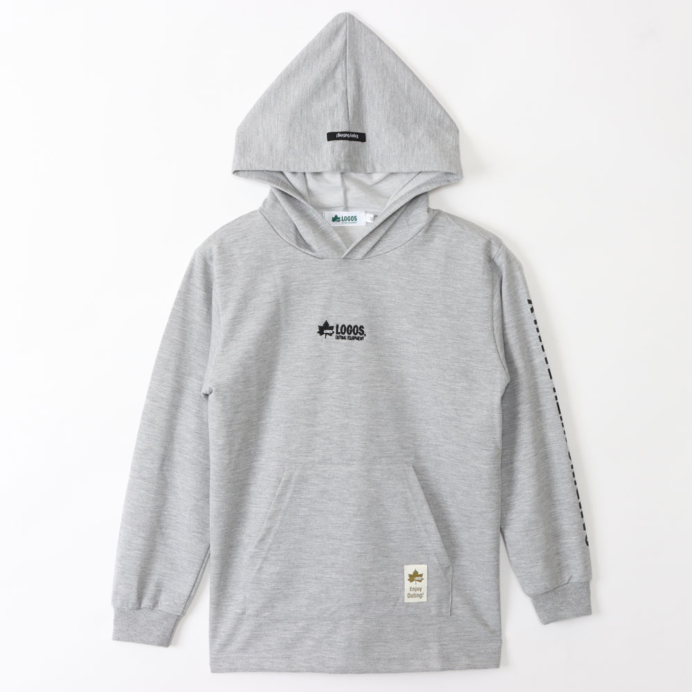 LOGOS ロゴス ミニ裏毛パーカー 長袖 子供 キッズ ジュニア 130 140 カーキ ネイビ...