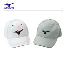 【 MIZUNO ミズノ キャップ 】 帽子 メンズ テニス テニスウェア ユニセックス スポーツ コットン 綿 100% スポーツウェア スポーツブランド スポーツ ウェア ホワイト グレー 帽子 ゴルフ ランニング ウォーキング ロゴ 紫外線対策 帽子 グッズ