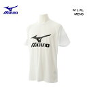 tシャツ 半袖 速乾 スポーツ ブランド 【 mizuno ミズノ tシャツ メンズ 】 ロゴ ロゴt スポーツ ウェア スポーツウェア 吸水速乾 かっこいい テニスウェア サッカー ルームウェア 普段着 おしゃれ 運動 テニス サッカー 白 ホワイト M L XL ランニング