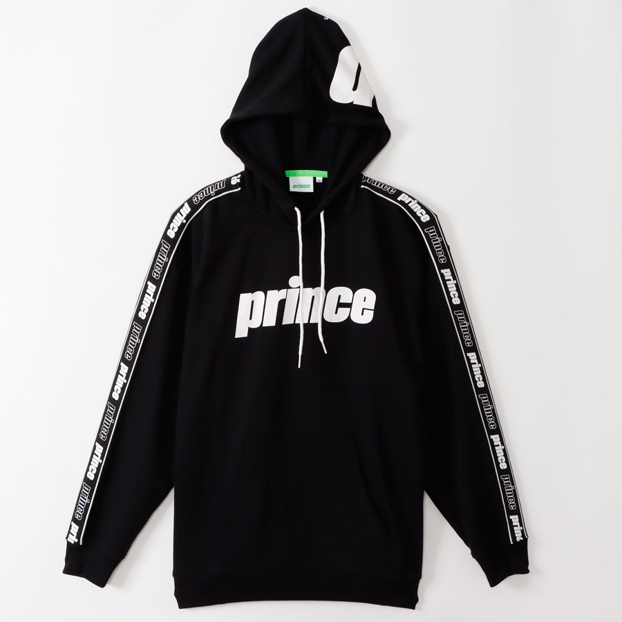 Prince プリンス テープツキ オウル パーカー | メンズ スウェット 裏毛 スポーツウェア スポーツ ブランド カジュアル 青 黒 緑 赤 長袖 春 秋 冬 ストリート テニス フード ヤング スエット トレーナー スウェット パーカ