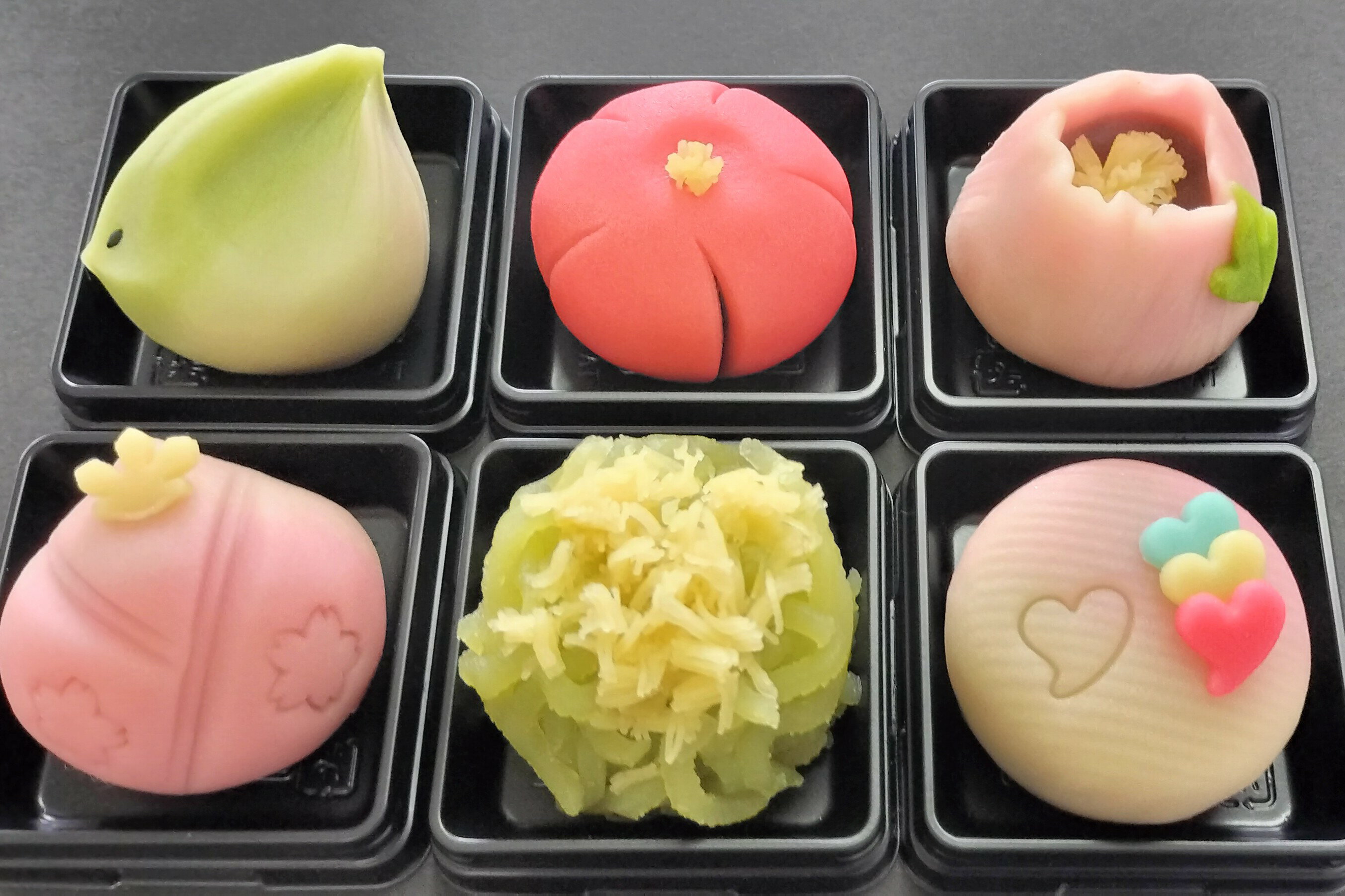 早春の上生菓子6個入り