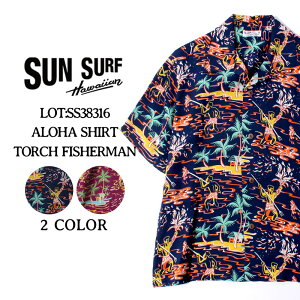 ݥ!㤤ʪޥ饽 󥵡 ϥ  2020ǯ SS38316 SUN SURF Υ󥿡ץ饤 ϥ磻󥷥 TORCH FISHERMAN ᥫ 