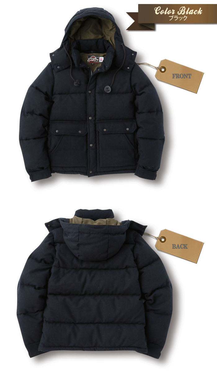 ★GW限定!500円クーポン★ ダウンジャケット メンズ アメカジ アウター フード 防寒 あたたかい フィルパワー アメリカ製 おしゃれ 大人 エイトジー EIGHT-G GOOSE DOWN JACKET 8JK-12