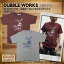 ダブルワークス DUBBLE WORKS 半袖オーガニックコットンTシャツ