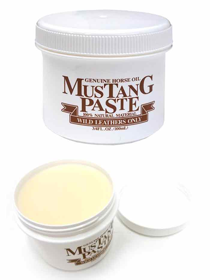 ★5のつく日!ポイントMax還元★ マスタングペースト 100ml レザーオイル 革 メンテナンス ホースオイル 馬油 MUSTANG PASTE キャプトスタイル ワックス クリーム