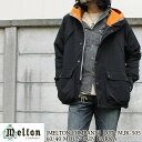 ★GW限定 500円クーポン★ メルトンカンパニー マウンテンパーカー メンズ MELTON COMPANY MJK-505 60/40 フードジャケット SHORT PARKA メンズ ショートパーカー ロクヨンフーデッドパーカー アウター 防寒 保温 アウトドア キャンプ