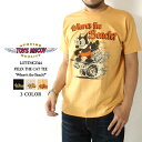 ★0の付く日 ポイント最大級★ トイズマッコイ Tシャツ 2023春夏 新作 フィリックス TMC2344 TOYS McCOY FELIX THE CAT TEE Where 039 s the Beach キャラクター 半袖 カットソー プリント アメカジ 大人 メンズ