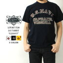 ★マラソン最終日!ポイントMax還元★ エイトジー Tシャツ プリント 2024春夏 新作 ロゴ 半袖 綿100 ミリタリー シンプル ヘビーウェイト クルーネック メンズ アメカジ 大人 おしゃれ ギフト EIGHT-G U.S.NAVY 8ST-TS38
