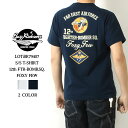 ★5の付く日 ポイント最大級★ バズリクソンズ Tシャツ 2024春夏 新作 BR79407 BUZZ RICKSON 039 S 東洋エンタープライズ S/S T-SHIRT 12th FTR-BOMB.SQ. FOXY FEW 半袖 プリント カットソー アメカジ ミリタリー メンズ