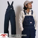 ★超ポイントバック祭!最大5倍★ ROUND HOUSE デニムオーバーオール 980 ラウンドハウス overall ジッパーフライ アメカジ メンズ