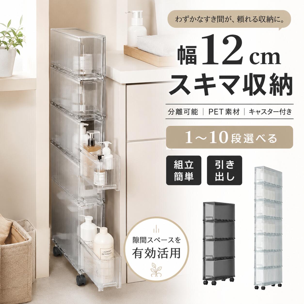 楽天市場】ハイタイプ（キッチン隙間収納｜キッチン収納）：収納家具