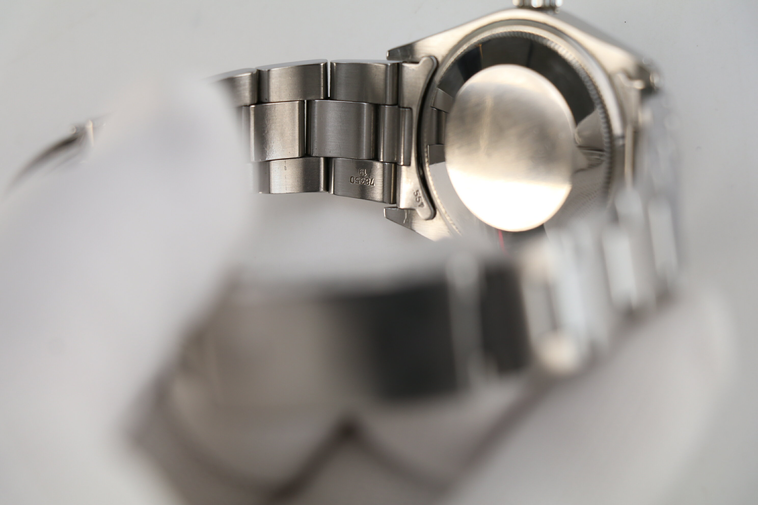 【中古】ロレックス ROLEX エクスプローラーI 14270 T番 メンズ 腕時計 ブラック